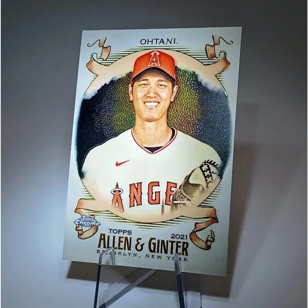 Shohei Ohtani #25 Topps Chrome Allen & Ginter 2021 Los Angeles Angels - Picture 4 of 9